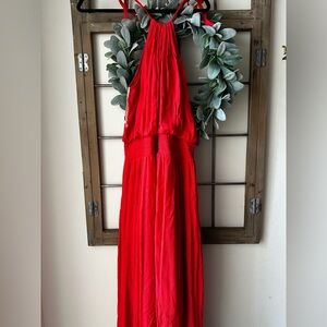 Maurices Vibrant Red Maxi Dress
